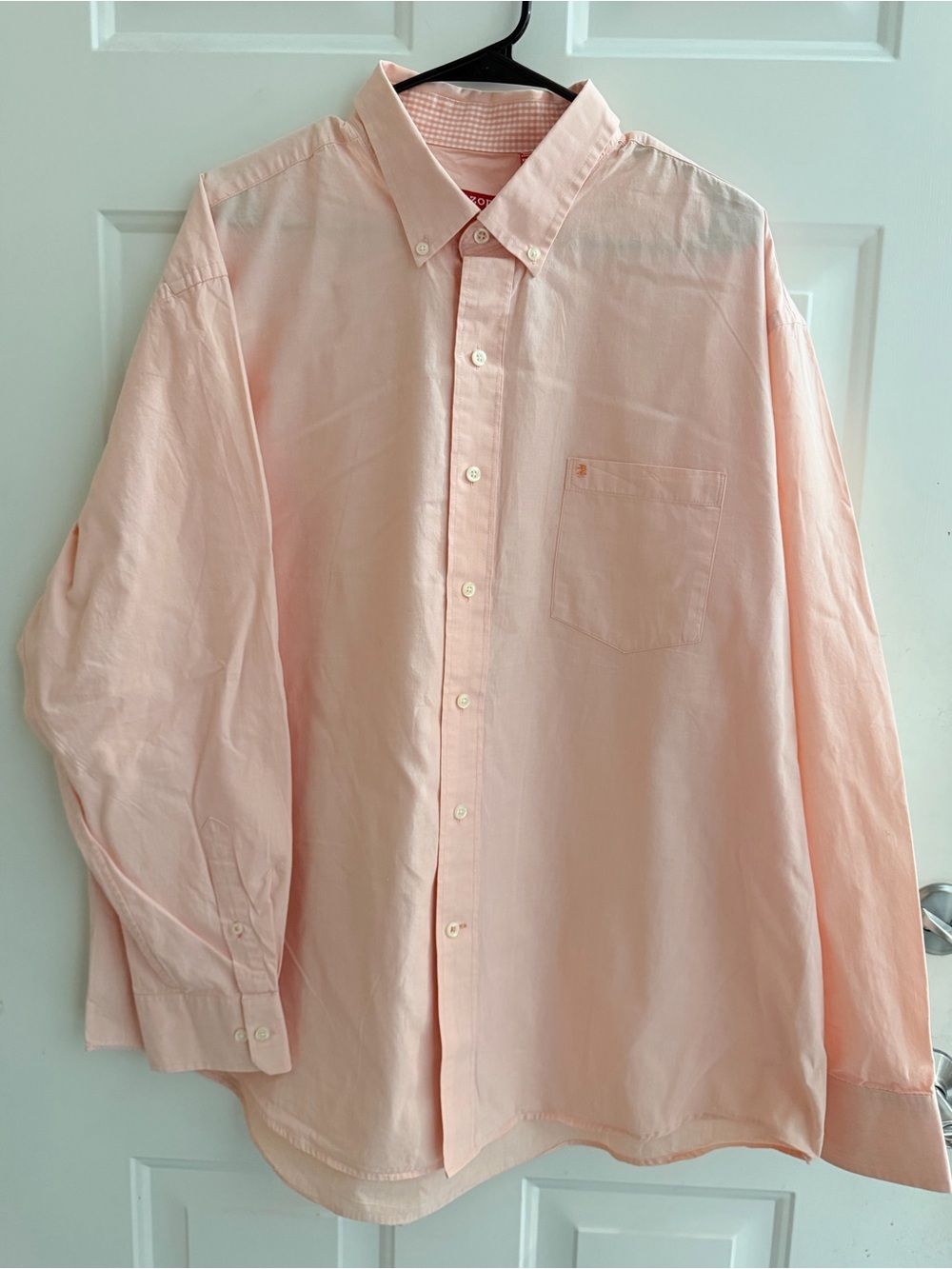 Izod Men's Button-Down Shirt - Light Coral